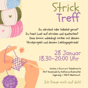 Stricktreff am 28. Januar 2026
