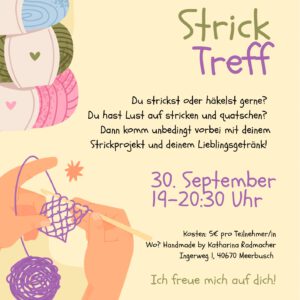 Strickabend - 30.09.2025