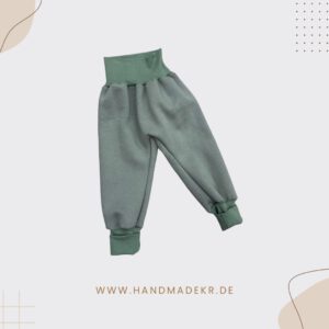 Größe: 98/104 - Pumphose aus Alpenfleece