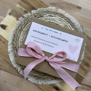 Wochenbett - Gutscheinbox