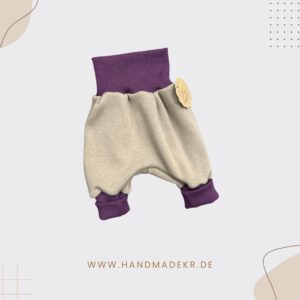 Größe: 50/56 - Pumphose aus Alpenfleece