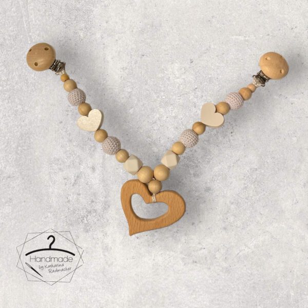 Kinderwagenkette "Herz"