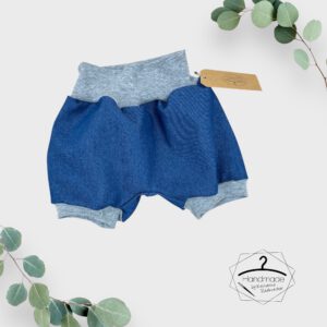 Größe: 56/62 - Kurze Jeans Pumphose