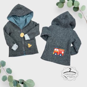 Größe: 116 - Wollwalk Jacke