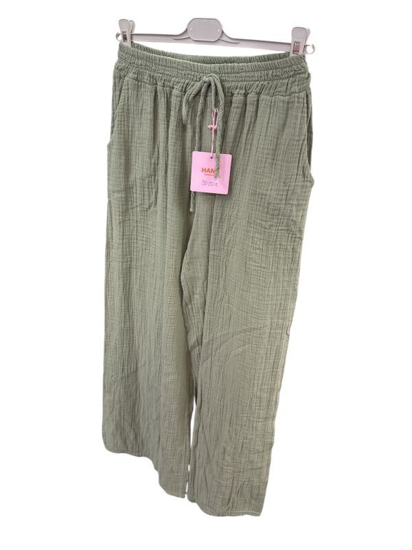 Damen Musselinhose lang