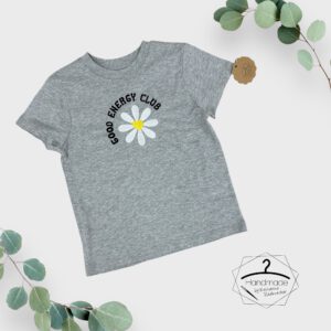 Größe: 110/116 - T-Shirt bestickt