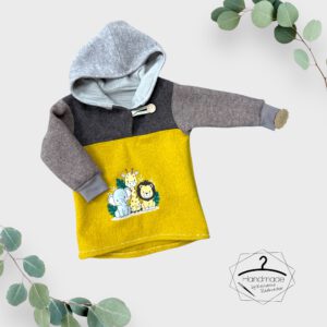 Größe: 104 - Walk Outdoor Hoody bestickt