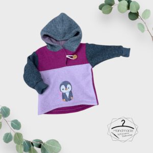 Größe: 86 - Wollwalk Outdoor Hoody bestickt