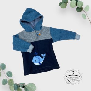 Größe: 98 - Wollwalk Hoody bestickt