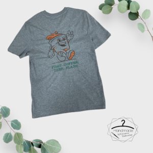 Größe: S - Unisex Shirt mit Backprint „Coffee“