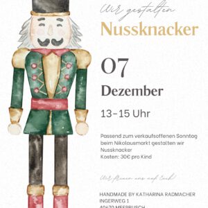 Nussknacker Workshop - 7. Dezember